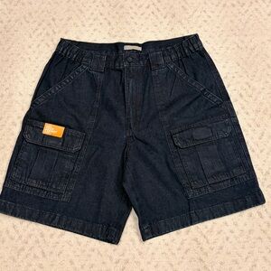 Savane Dark Blue Cargo Hiking Shorts NEW Mens 32 Cotton Darecation Camping Gift